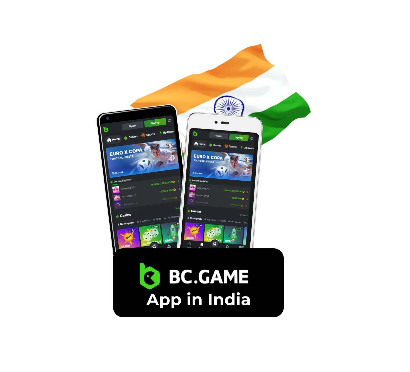 Download BC Game app on Android and iOS